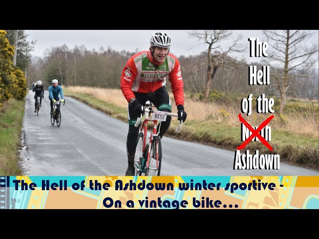 The Hell of the Ashdown winter sportive - on a vintage bike...