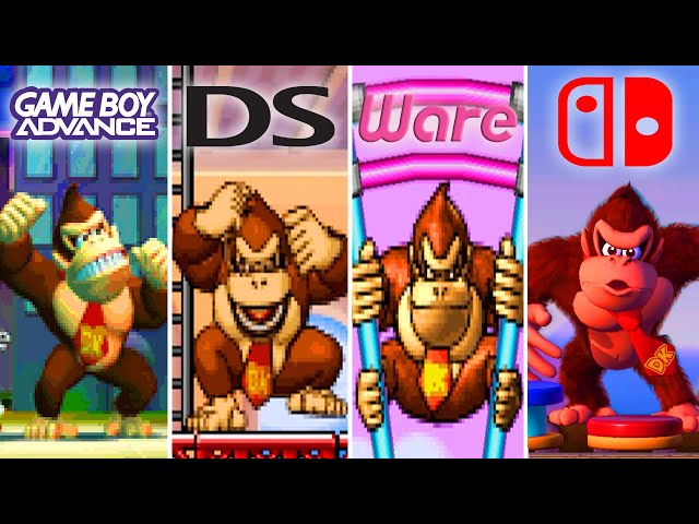 Mario vs Donkey Kong Series - All Final Bosses + Endings