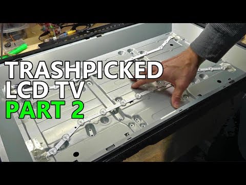 Trashpicked Samsung LCD TV Part 2: New LED Modules
