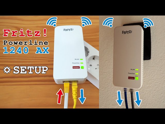 FRITZ!Powerline 1240 AX Wi-Fi 6 powerline • Unboxing, setup and test
