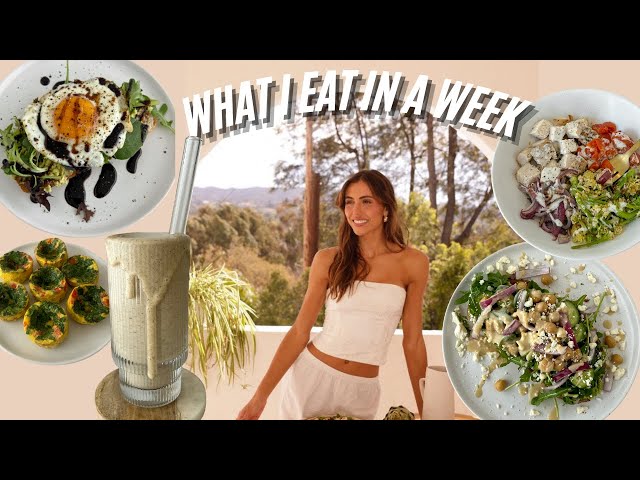 What I Eat in a Week / Healthy Recipes / FORM Nutrition Launch