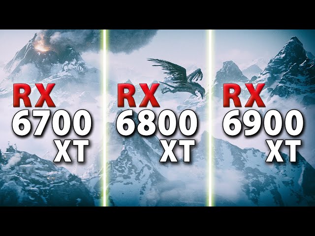 RX 6700 XT vs RX 6800 XT vs RX 6900 XT // Test in 8 Games | 1440p, 4k