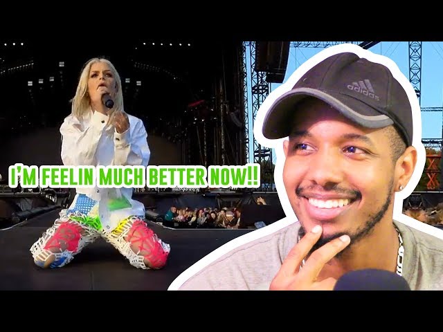 Better Now - Davina Michelle (LIVE @P!nk Beautiful Trauma World Tour) REACTION
