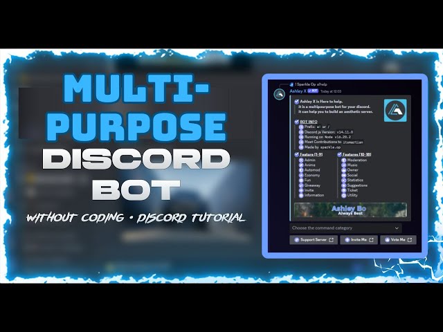 How to make Multi-Purpose Discord Bot | How to make All in One discord Bot in just 3 minutes