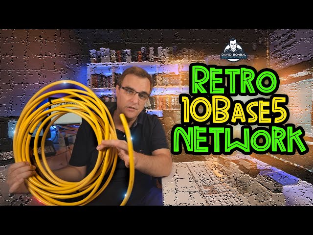 Retro 10base5 Thicknet and 10base2 Thinnet network
