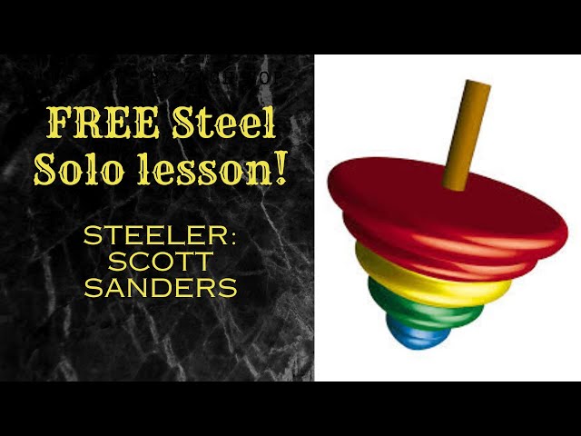 "Use Me" Zach Top pedal steel solo lesson.  Steeler:  Scott Sanders