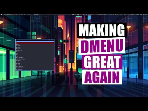 Let's Rice Our Dmenu With Patching