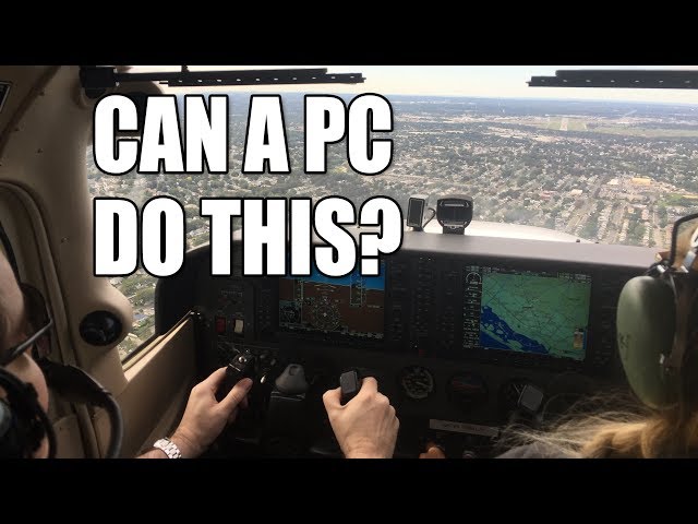 Reality vs. simulation - flying a real Cessna 172 vs. Flight Simulator X