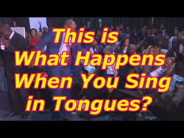 False Prophet Sings in Tongues and THIS HAPPENS