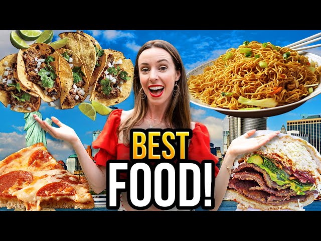 The Best Places to Eat in NYC (Restaurants, Street Food, & More) | Official 2024 Guide!