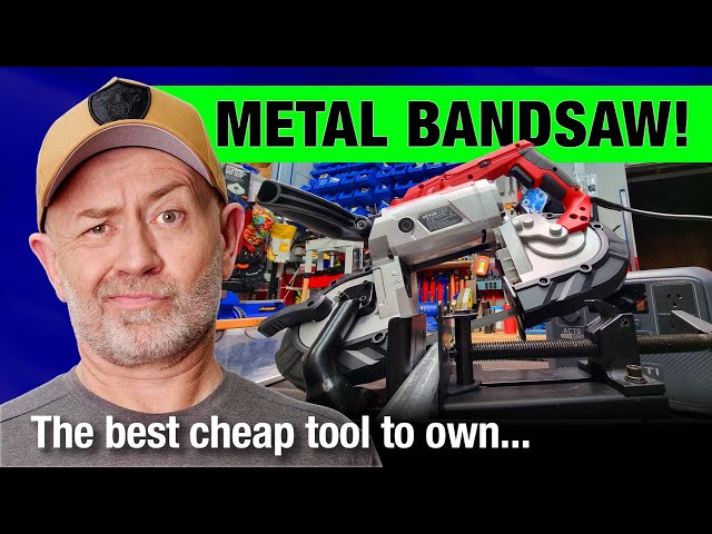 Vevor portable bandsaw review for DIY fabricators, mechanics and welders | Auto Expert John Cadogan