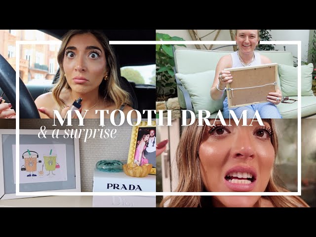 MY TOOTH DRAMA + AND A SURPRISE FROM PIA! | Amelia Liana