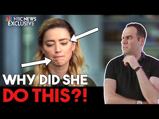 Body Language Analyst REACTS to Amber Heard NBC/Today Show Interview! Is She Lying?!