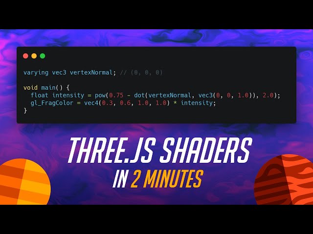 Three.js Shaders in 2 Minutes