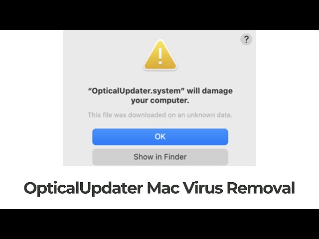 "OpticalUpdater.gqa" Will Damage Your Computer Mac Virus [Removal]