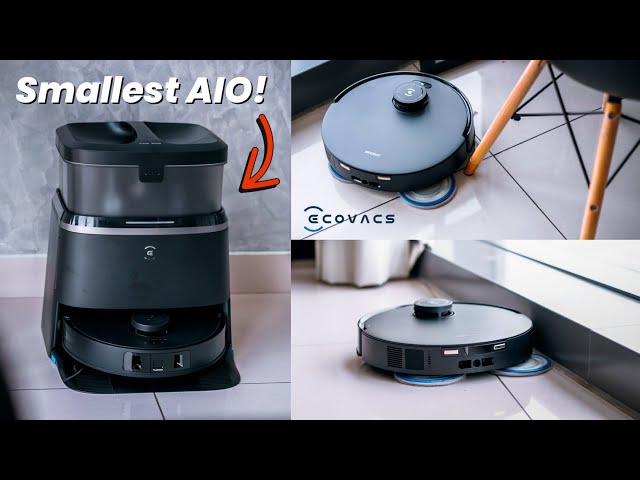 DEEBOT T30 PRO OMNI: The MOST Compact AIO Robot Vacuum with 11000Pa Suction Power!