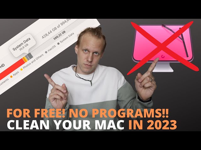 FREE up Space and System Storage on Your Mac in 2023 (WITHOUT Clean my Mac)