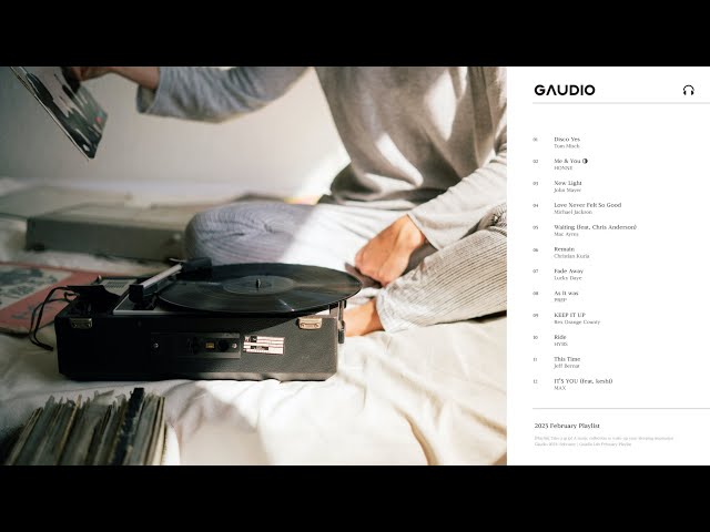 [Playlist] 일어나 영감! 잠자고 있던 영감을 깨워줄 그루비한 음악 모음 - Gaudio 2023 : February | 가우디오랩 2월 플레이리스트