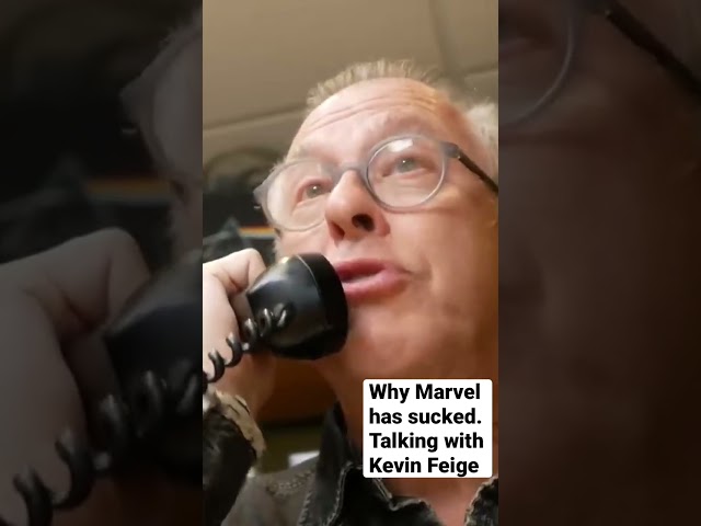 Why Marvel sucks. Talking with Kevin Feige.