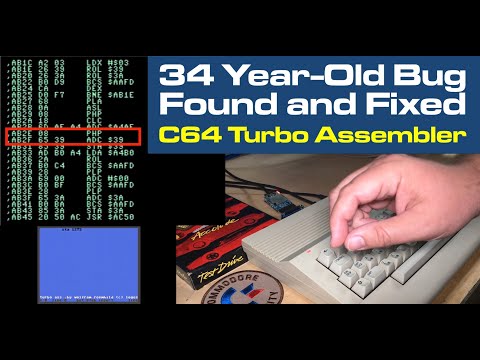 C64 Turbo Assembler 34-Year-Old Bug Found & Fixed