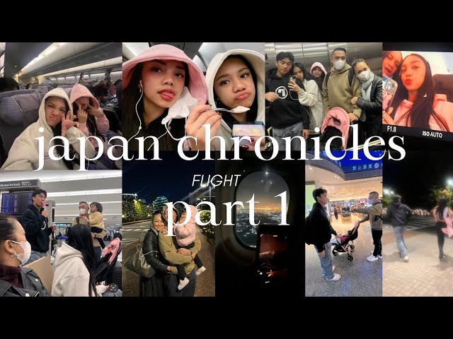 Japan Chronicles-part 1 !! (flights)
