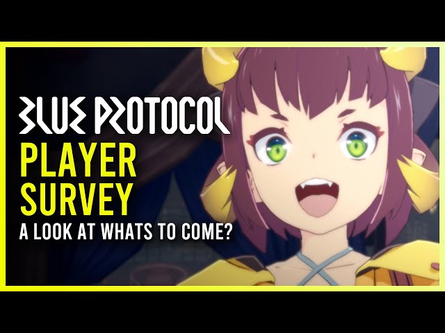 Player Survey - A Look at the Future of Blue Protocol?