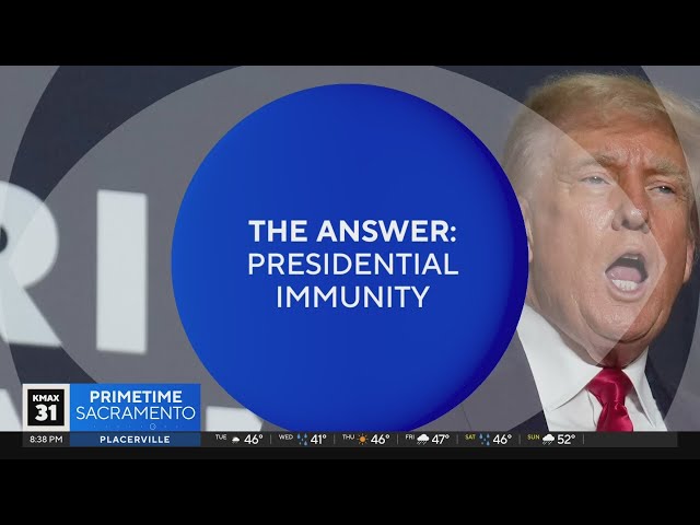 The Answer: Presidential immunity