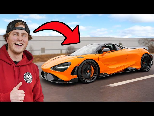 Millionaire gave me the keys to his car!