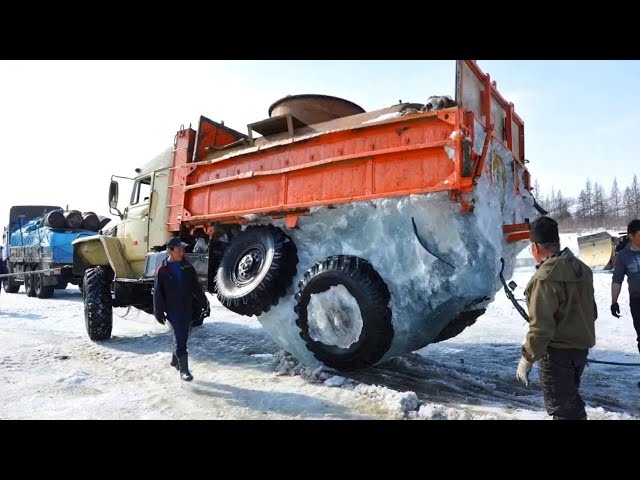 Dangerous Idiots Fastest Skills Biggest Truck Driving Fails Stuck in Mud & Crossing Fails Working