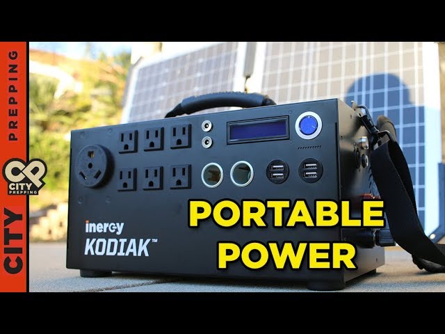 How to get unlimited power after SHTF: Solar Generator (Inergy Flex)