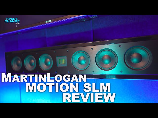 MartinLogan SLM & SLM XL Home Theater Speaker Review & Demo INCONSPICUOUSLY AWESOME!