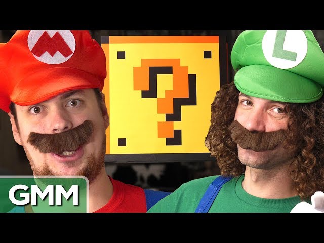 Super Mario Smash Block Challenge ft. Game Grumps