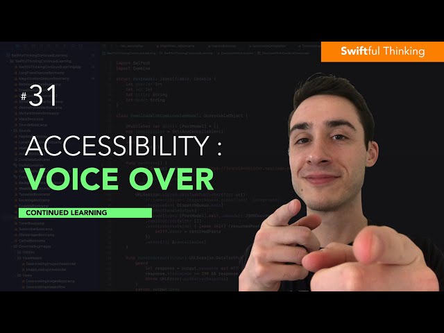Accessibility in Swift: Voice Over | Continued Learning #31
