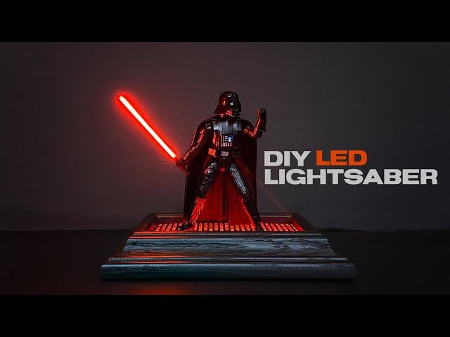 How to Make Realistic Lightsabers for 1:12 Scale Figures