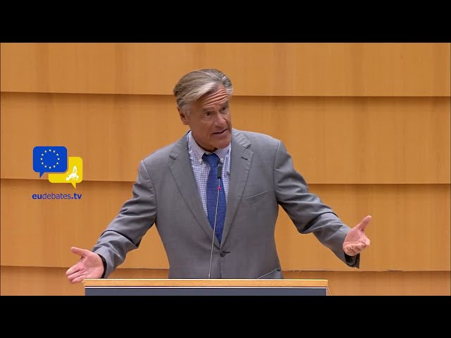 MEP Juan Fernando López Aguilar debates European Union's migration and EU asylum policy