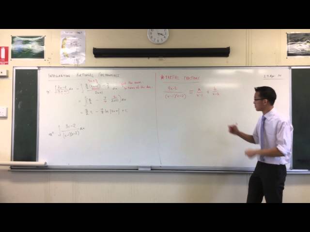 Partial Fractions for Integrating Rational Polynomials