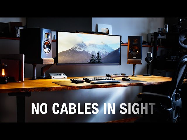 How to build a cable-free dream desk