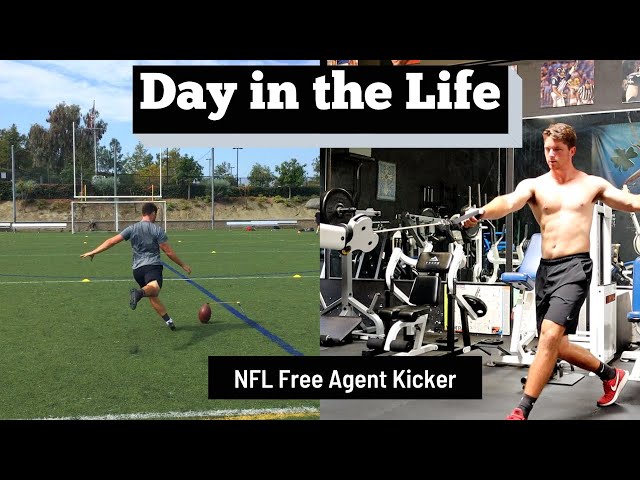 Day in the Life of a 24 year old NFL free agent Kicker | Football Kicker | Pro Athlete
