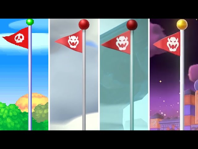 Evolution of Secret Exits in Super Mario Bros Games (2006-2023)