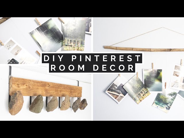 DIY PINTEREST INSPIRED ROOM DECOR | DIY DOLLAR STORE HOME DECOR (AFFORDABLE + EASY)