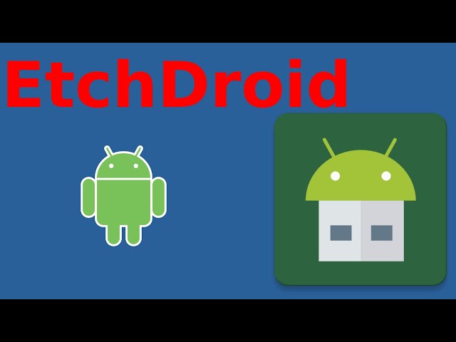 EtchDroid - Linux-Image mit Android-Smartphone auf USB-Stick schreiben