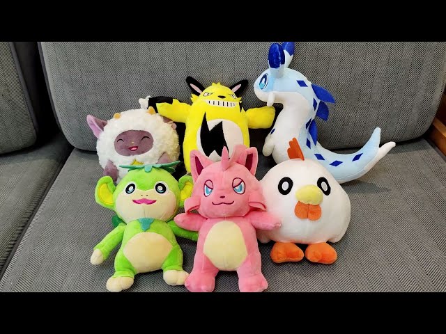 Unboxing A Complete Set of RARE Palworld Plush!