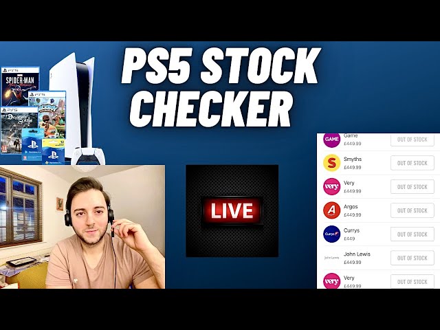 PS5 Restock Checker Live | 23 Jan
