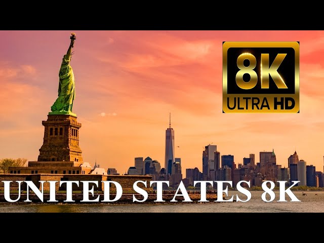 Best of United States of America 8K Ultra HD / 8K TV Drone Video