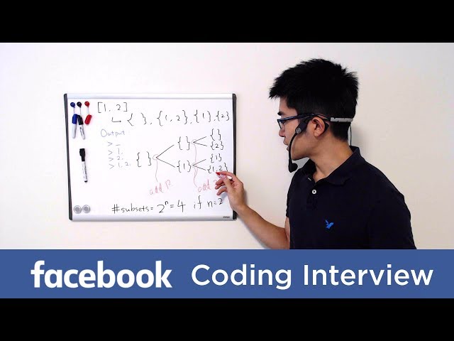 Facebook Coding Interview Question and Answer #1: All Subsets of a Set