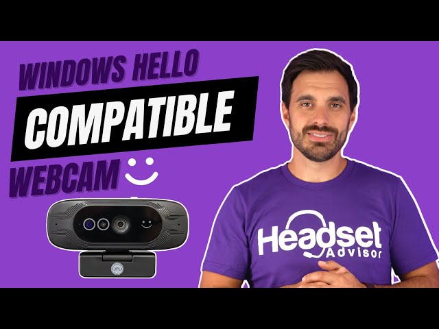 Windows Hello Compatible Webcam