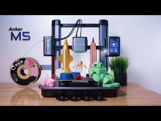 AnkerMake M5 - High Speed 3D Printer - Unbox & Setup