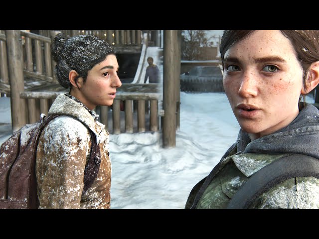 The Last of Us Part 2 - 100% Grounded Walkthrough Part 2 - Jackson: Waking Up (PS5 4K 60FPS)