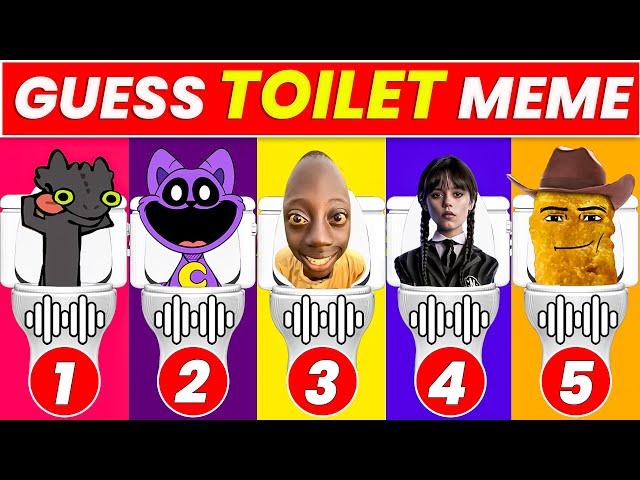 GUESS MEME & WHO'S SINGING 🎤🎵 🔥| Skibidi Toilet m,Toothless,Salish Matter,MrBeast, ElsaTenge,Grimace