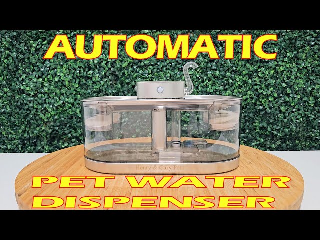AUTOMATIC Pet Water Dispenser And Wireless